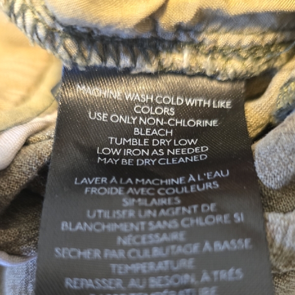 Free People Calla Linen Blend Pleated Trouser Pants. Size 0 - Picture 16 of 16